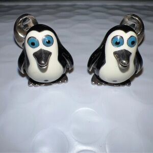 Deakin & Francis Penguin Cuff Links - Black, White, Blue